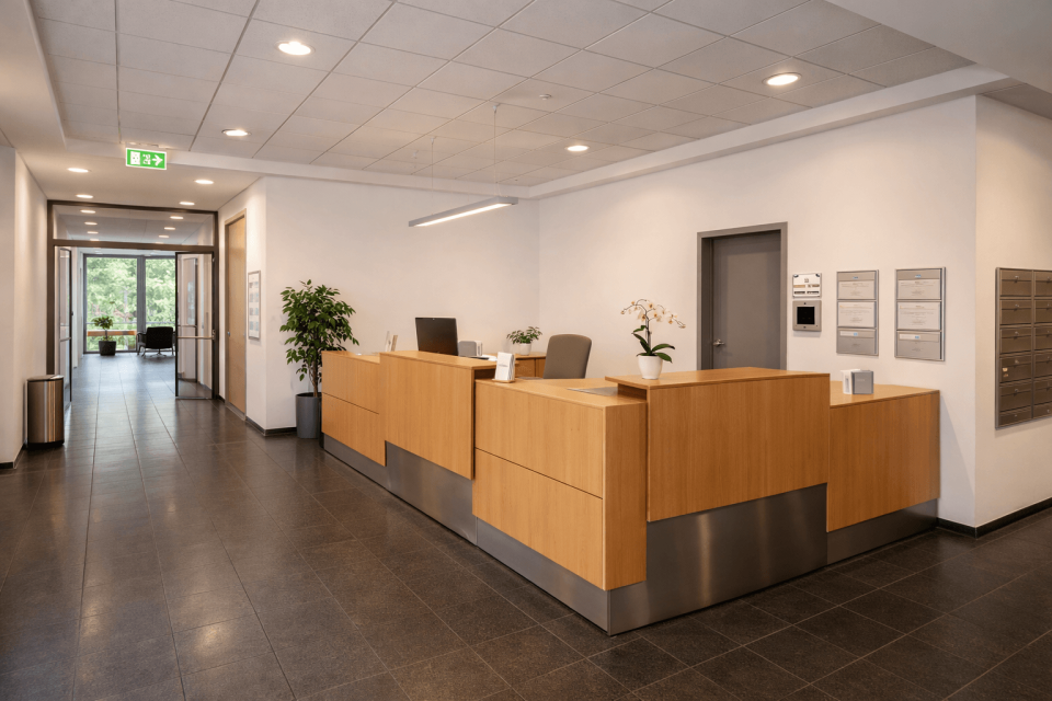 Empfangsbereich SEO Agentur Berlin